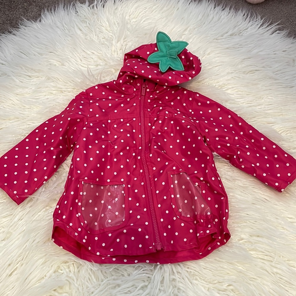 Carter’s Strawberry Raincoat